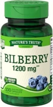 อาหารเสริมบำรุงสายตา - Natures Truth Bilberry